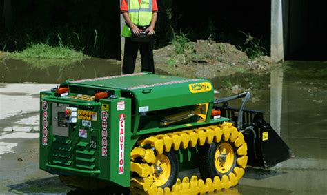 compact track loader remote control|remote controlled skid steer loader.